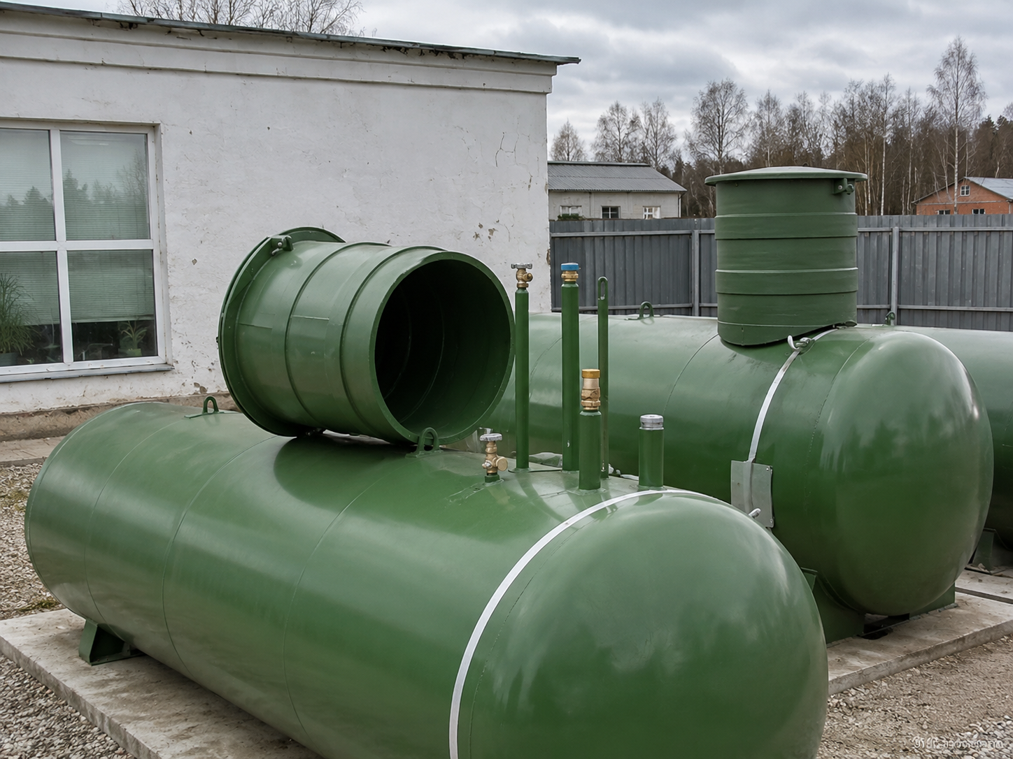 Газгольдер без горловины