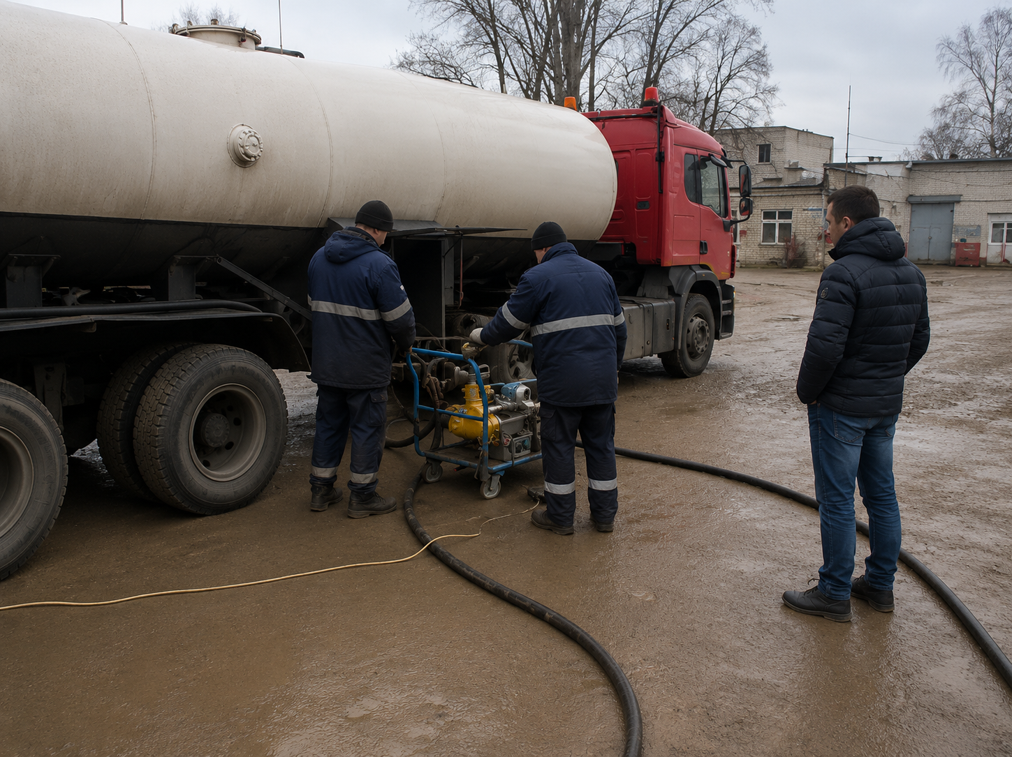 Проверка счетчиков и уровнемеров газовозов 2